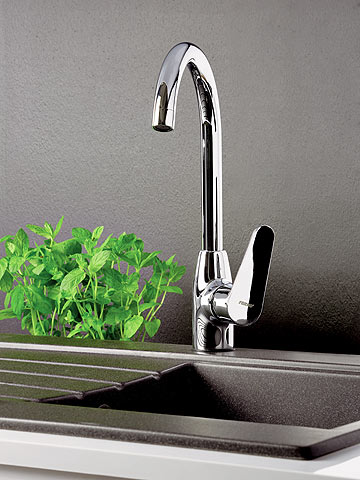 Ferro Algeo bateria kuchenna stojąca chrom BAG4