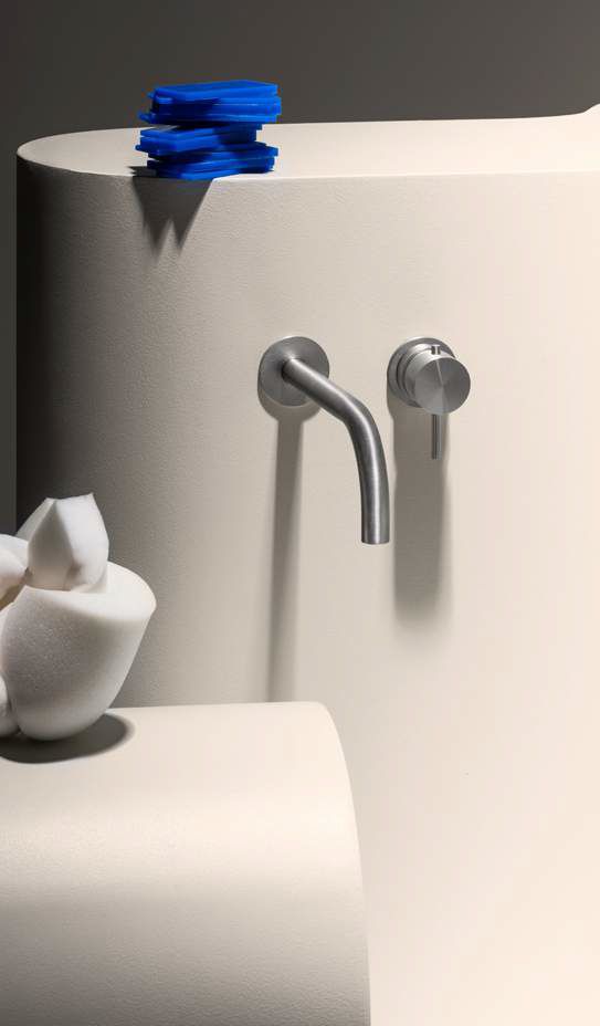 Zucchetti Helm bateria umywalkowa podtynkowa stal nierdzewna szczotkowana ZHE721.X