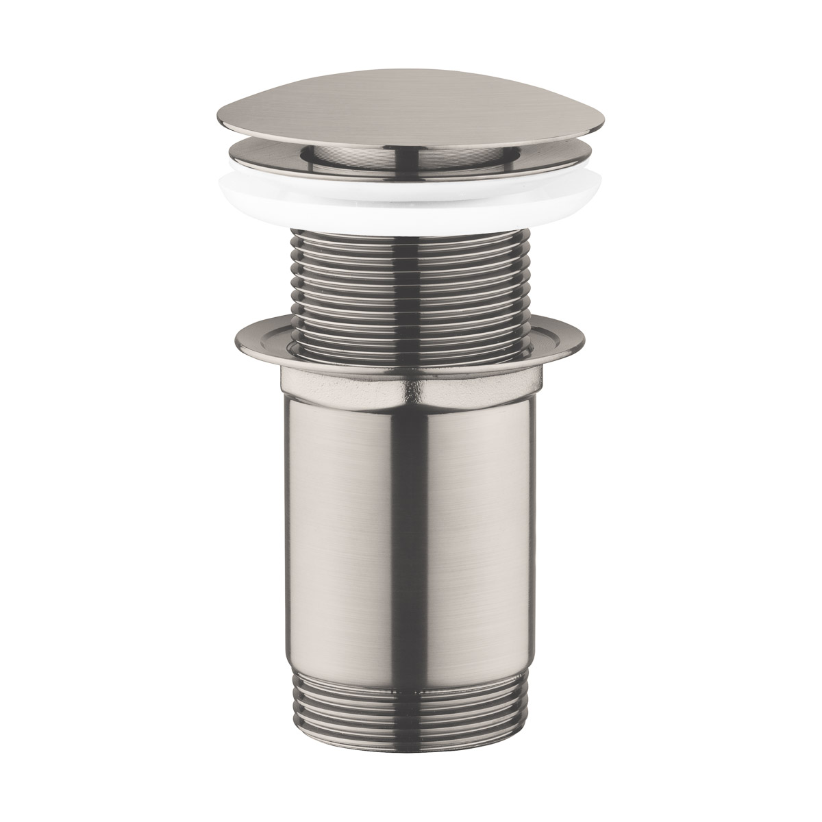 Oltens Rovde korek do umywalki klik klak okrągły bez przelewu G1 1/4 nikiel 05201910 - Wysyłka w 24h