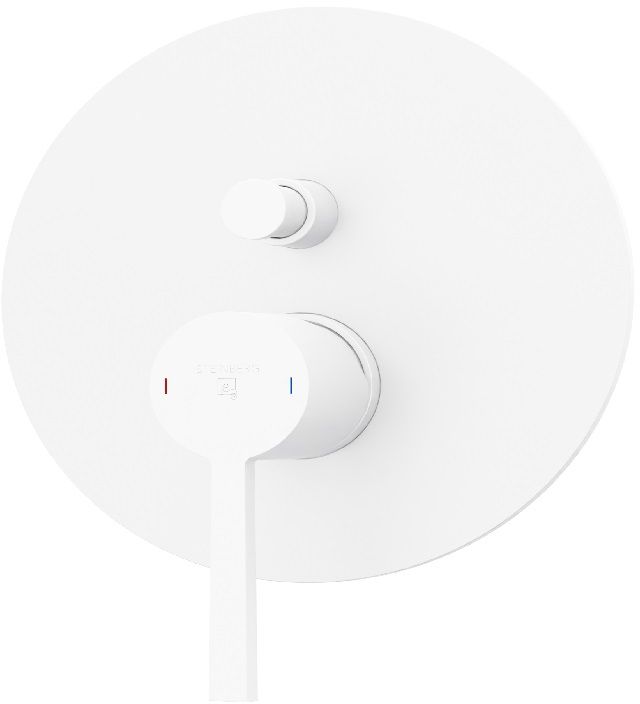 Steinberg 260 bateria wannowo-prysznicowa podtynkowa biały mat 26021033W