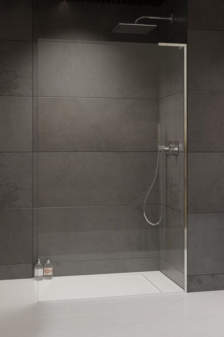 Radaway Modo SL II ścianka prysznicowa walk-in 90 cm chrom połysk/szkło przezroczyste 10319094-01-01R