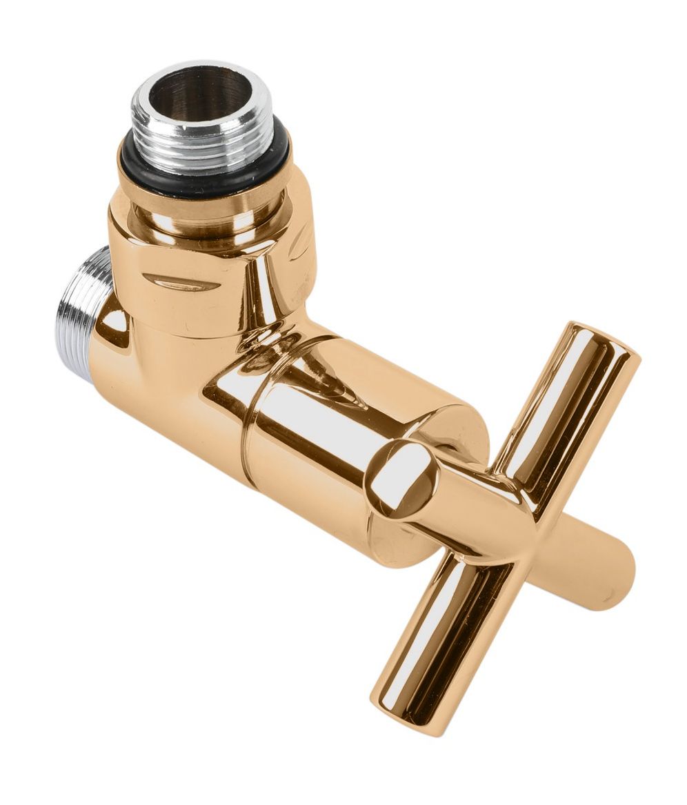 Terma zawór kątowy złoty TGZRZL010