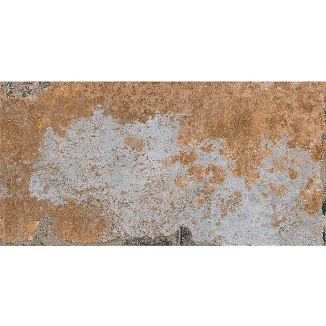 Gres szkliwiony hiszpański Tau BROOKLYN SILVER metalizowany mat 60x12