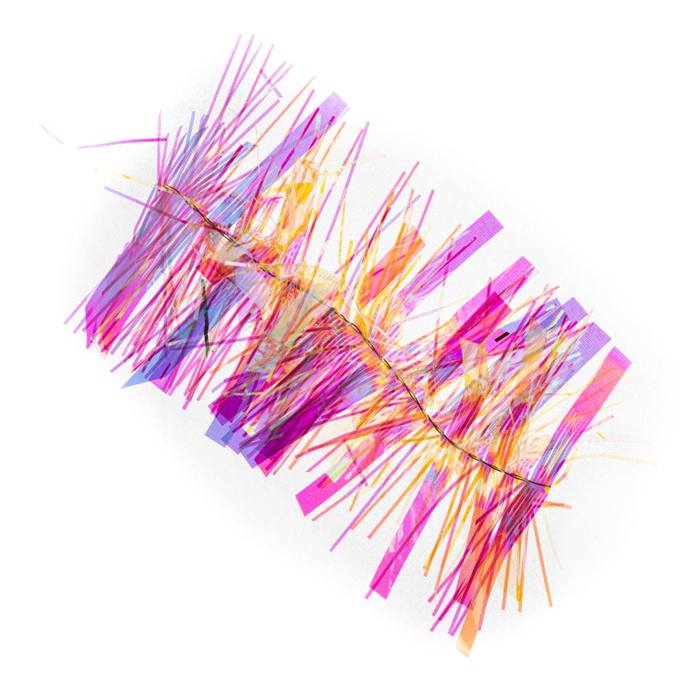 Folia do zdobienia paznokci celofanowa holograficzna z efektem szkła Nr 5