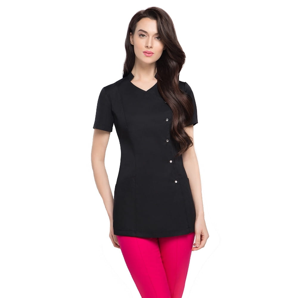 Fartuszek kosmetyczny Vena Isabel czarny rozmiar 36