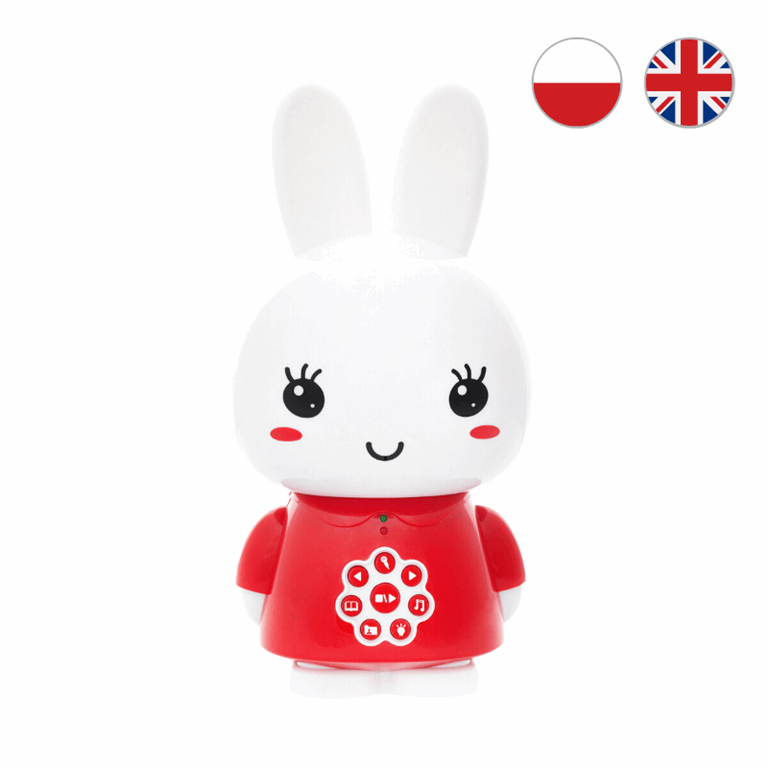 Alilo Honey Bunny G6 - magiczny króliczek-Czerwony