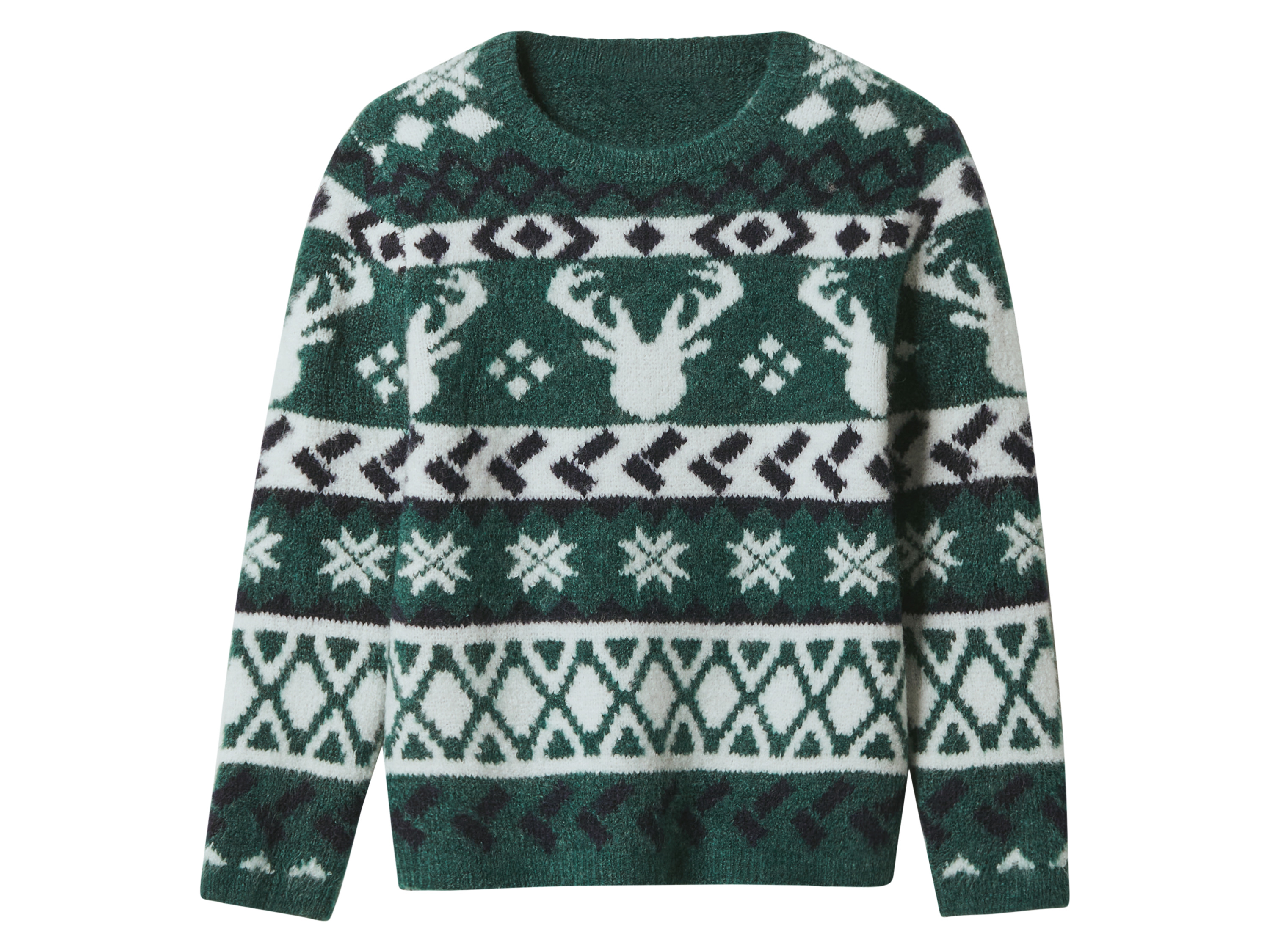 lupilu Sweter dziecięcy Zielony, 122/128