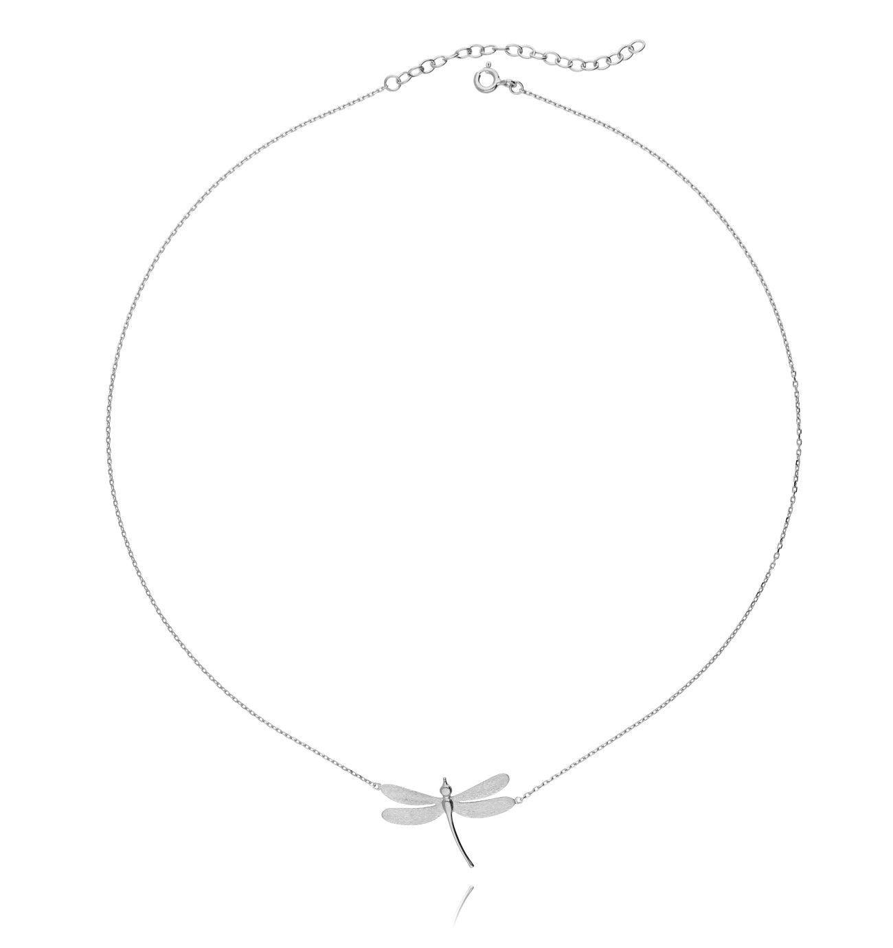 Naszyjnik srebrny ważka - By Dziubeka