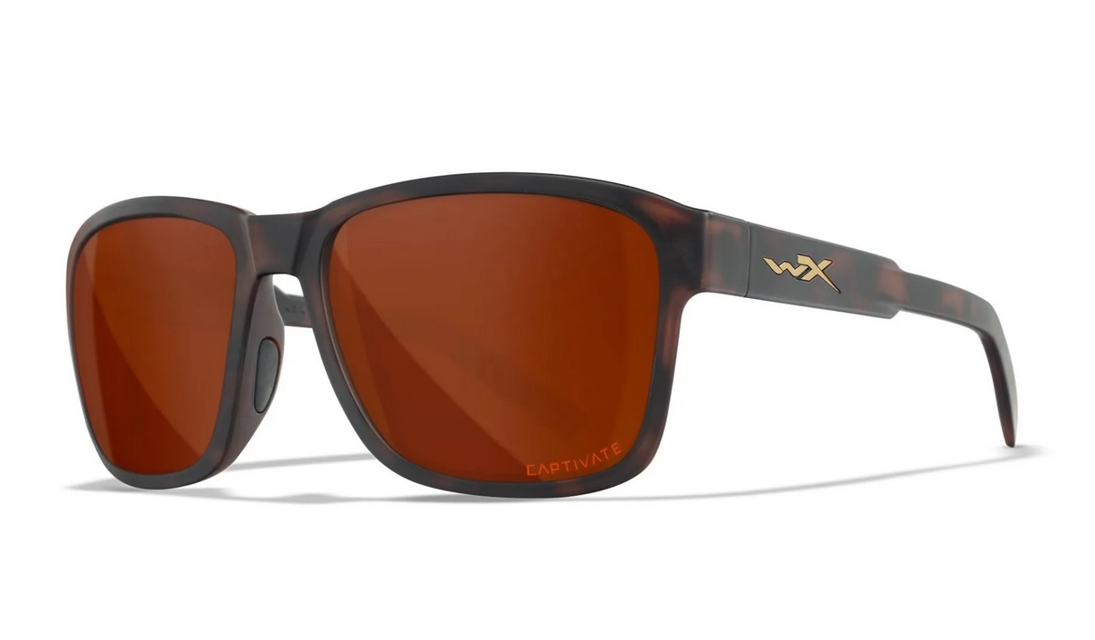 Wiley X Okulary Trek Capt Copper Matte Havana Brown Frame