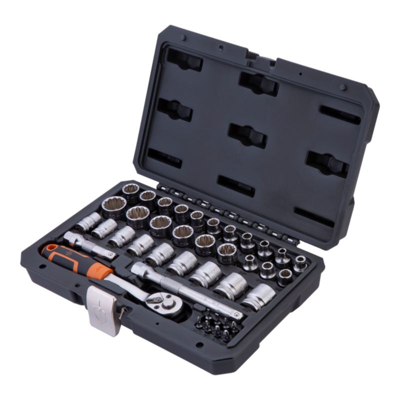 Zestaw kluczy nasadkowych Magnusson 3/8 cal 40 sztuk