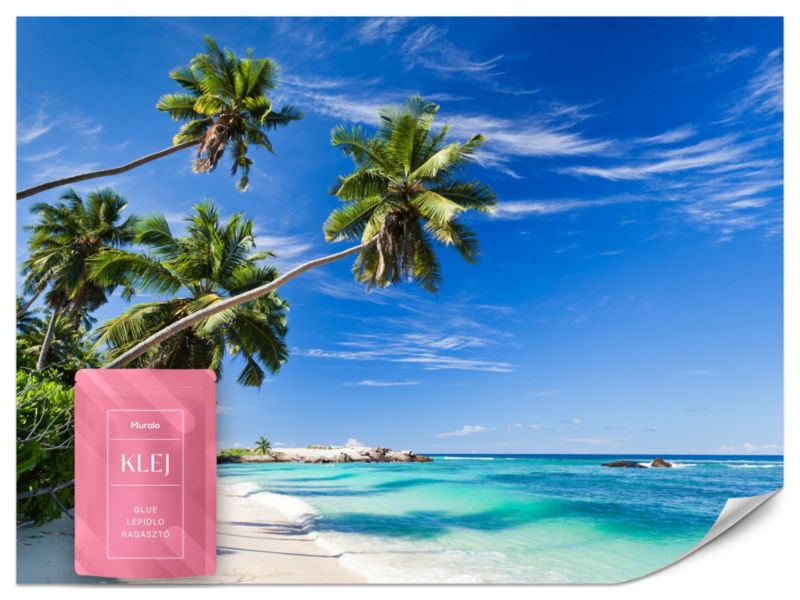 Fototapeta Muralo Tropikalna Plaża Krajobraz 300x210 cm 1szt.