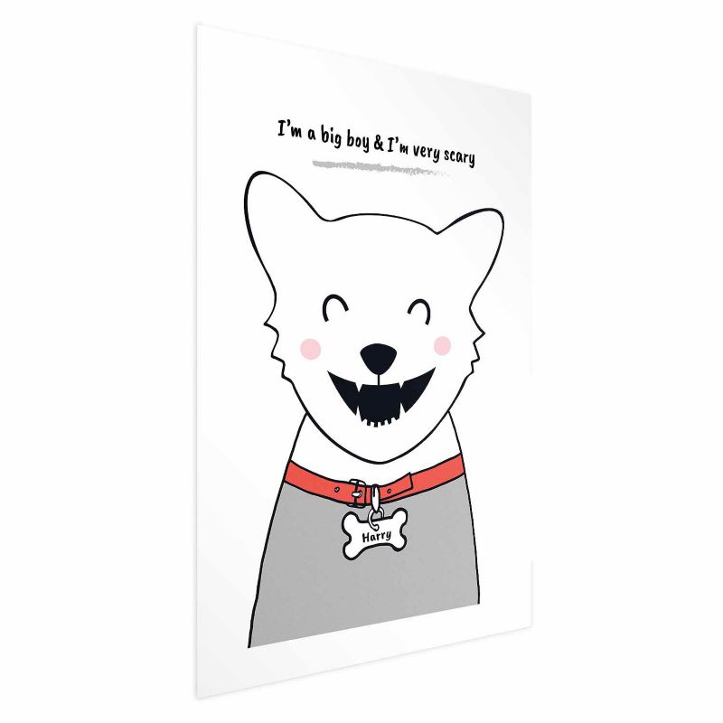 Plakat Artgeist Piesek Harry 21x30 cm bez ramy 1 szt