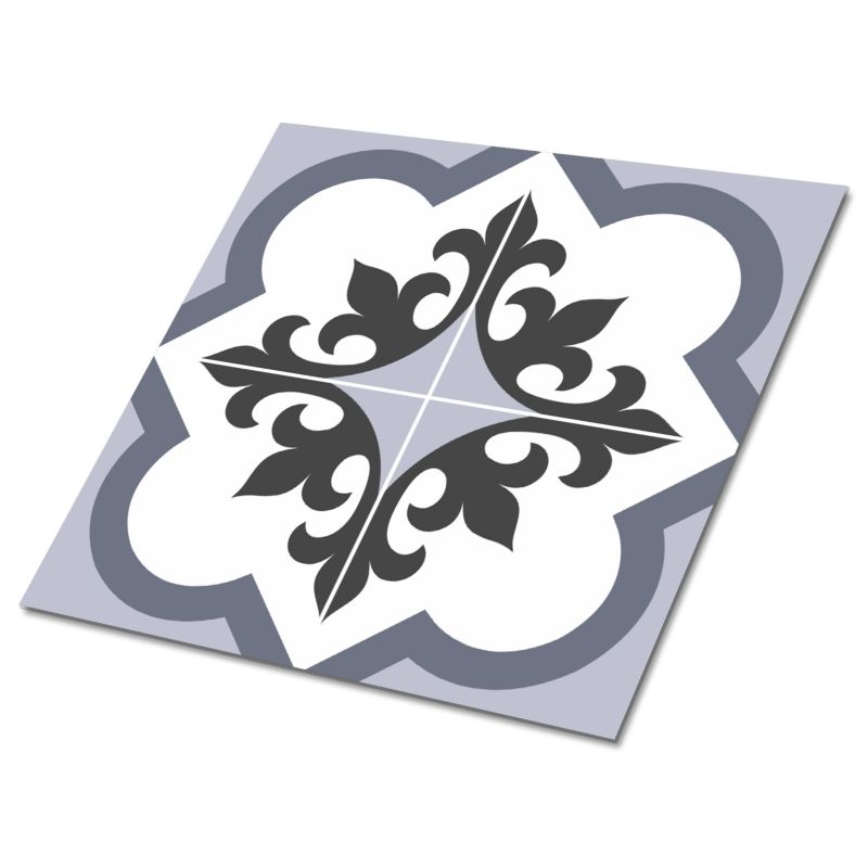 Kafelki samoprzylepne Tulup 30x30 cm Lilie królewskie 9 szt. II