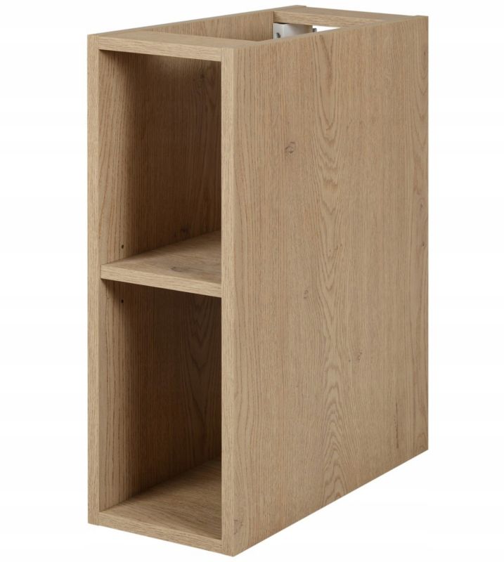 Regał łazienkowy dolny Furnidea 20 cm dąb jasny wiszący Simple 1 szt.
