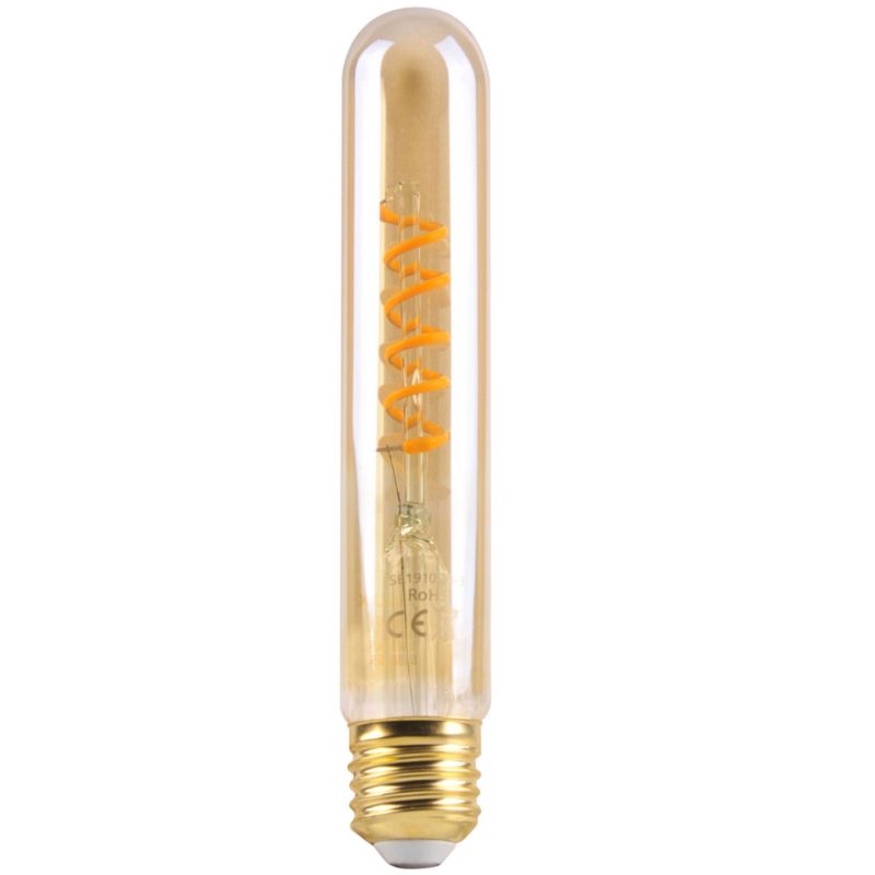 Żarówka LED Sanico Goldlux LED E27 FILAMENT T30 4W DecoVintage Amber 3000K - 1 szt.