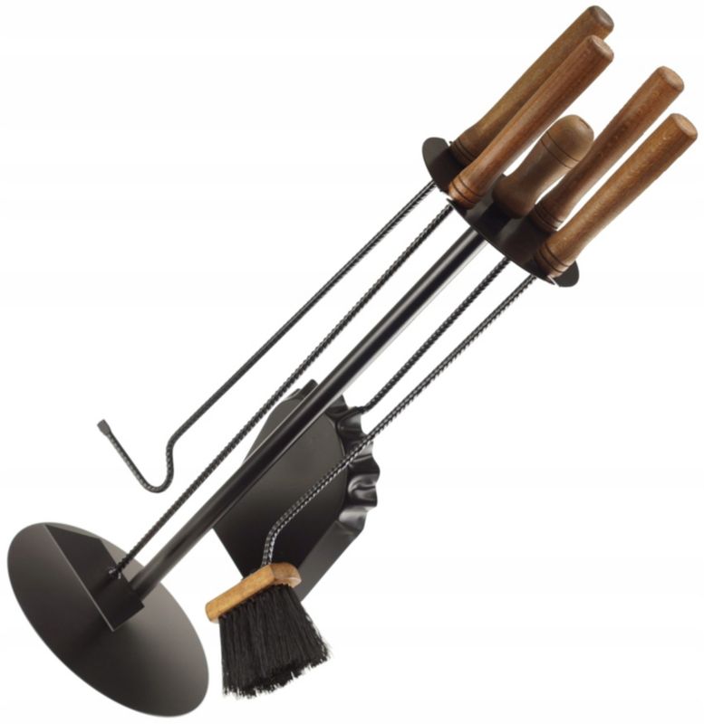 Zestaw Kominkowy FEINZ Do Pieca Co Stojak Szczotka Pogrzebacz Łopatka Wygarniacz 1 szt.