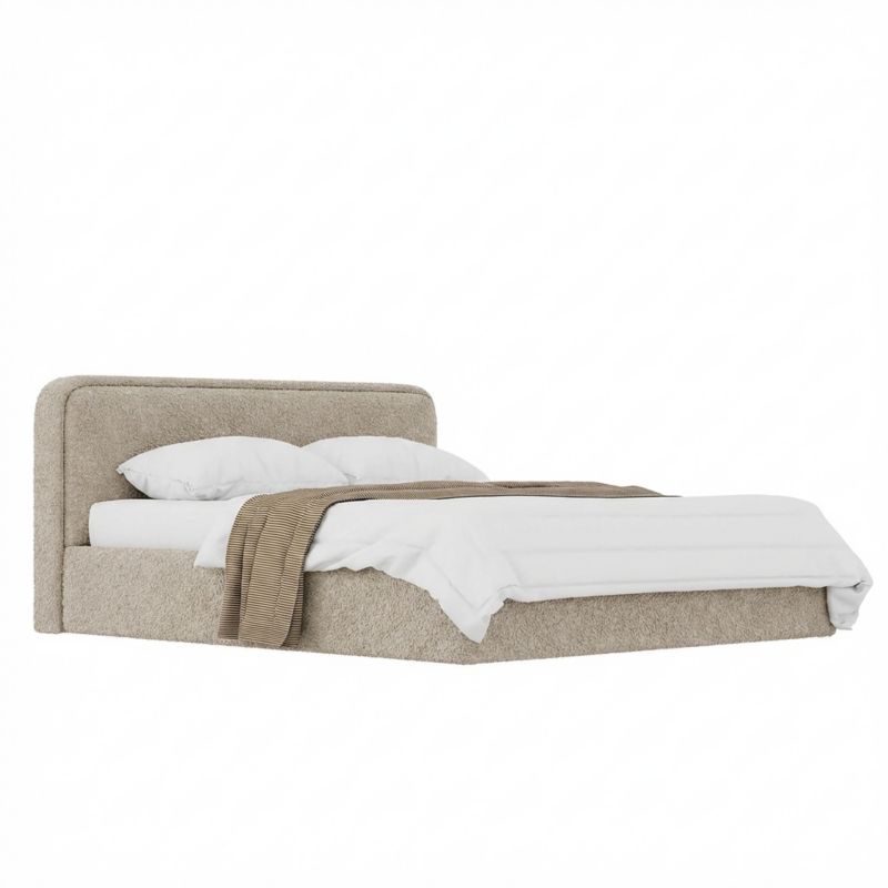 Łóżko Tapicerowane GRAND 160x200 Stelaż Pojemnik Na Pościel Loop 03 1 szt.