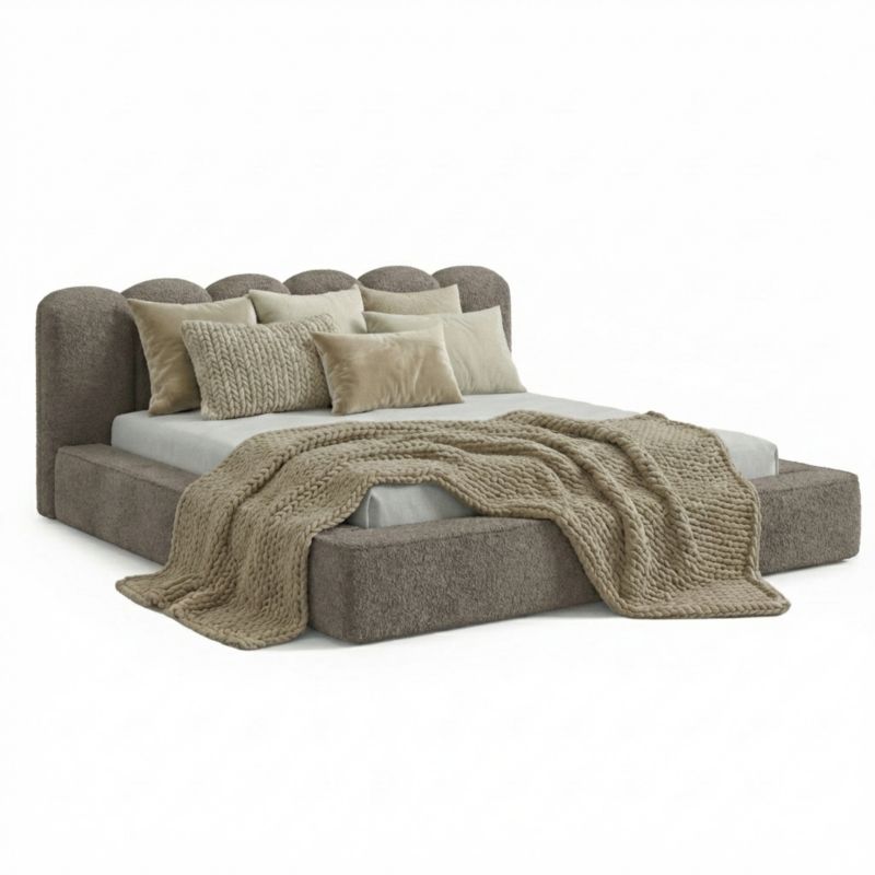 Łóżko Tapicerowane VENETO 140x200 Stelaż Pojemnik Na Pościel Abriamo 2 1 szt.