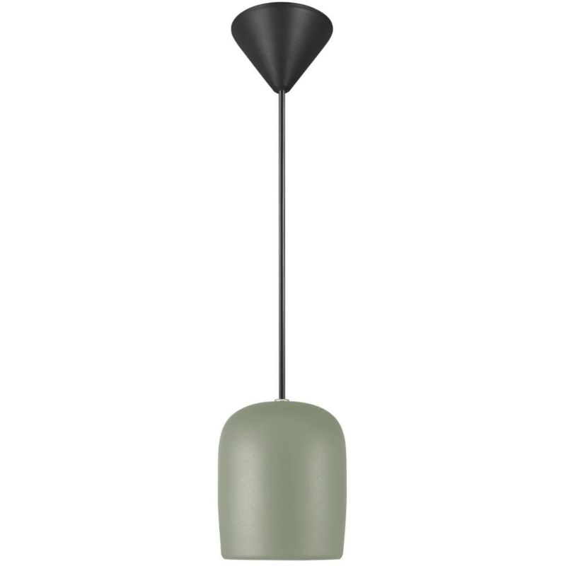 Lampa wisząca Nordlux Notti zielona, E27, IP20, 25W, metal, 1 szt.