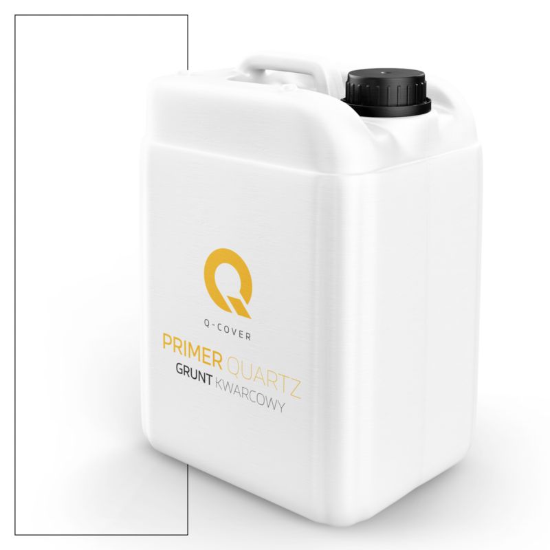 Grunt Kwarcowy pod Tynk Silikonowy Q-Cover Biały bazowy F100 7.5KG