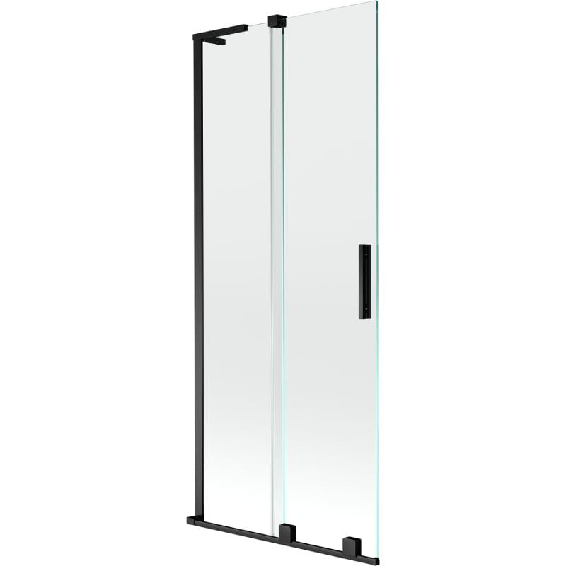 Parawan nawannowy ruchomy Mexen Velar L czarny 85x150 cm 1 szt.