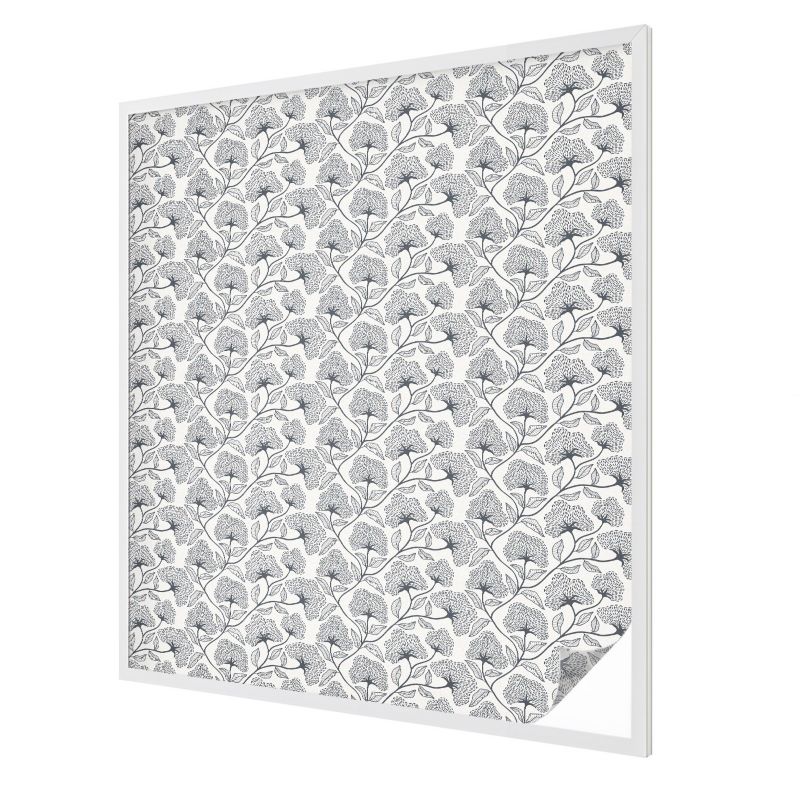 Folia Okienna Wallfluent 100x116 cm Chroniąca Prywatność Kwiaty botaniczne elegancja 1 rol.