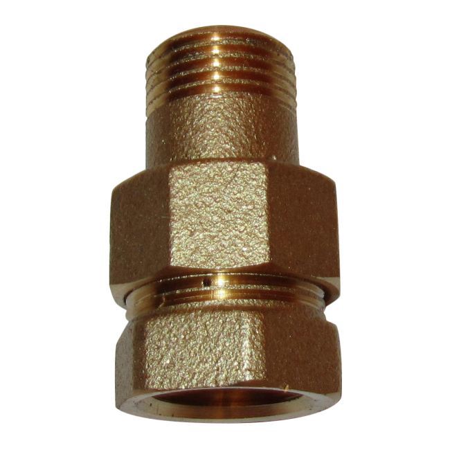 Śrubunek mosiądz 1/2" uszczelka