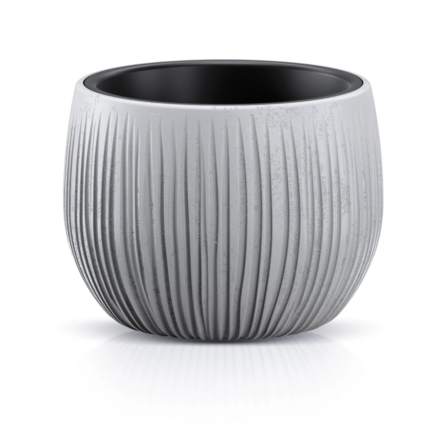 Prosperplast Doniczka Beton Bowl 15 cm - szara