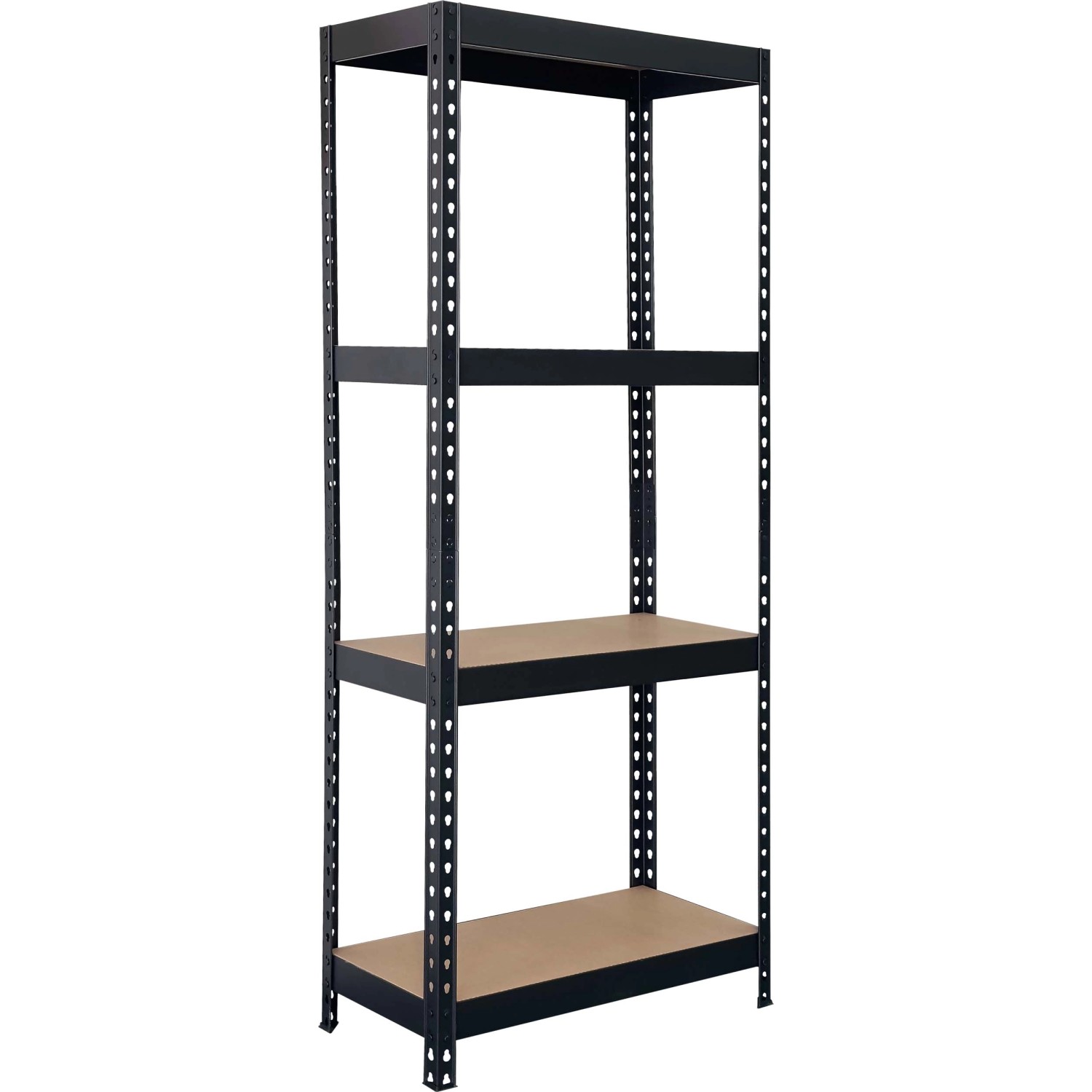 OBI Regał metalowy antracytowy 180 x 75 x 35 cm 4 półki HDF/175 kg