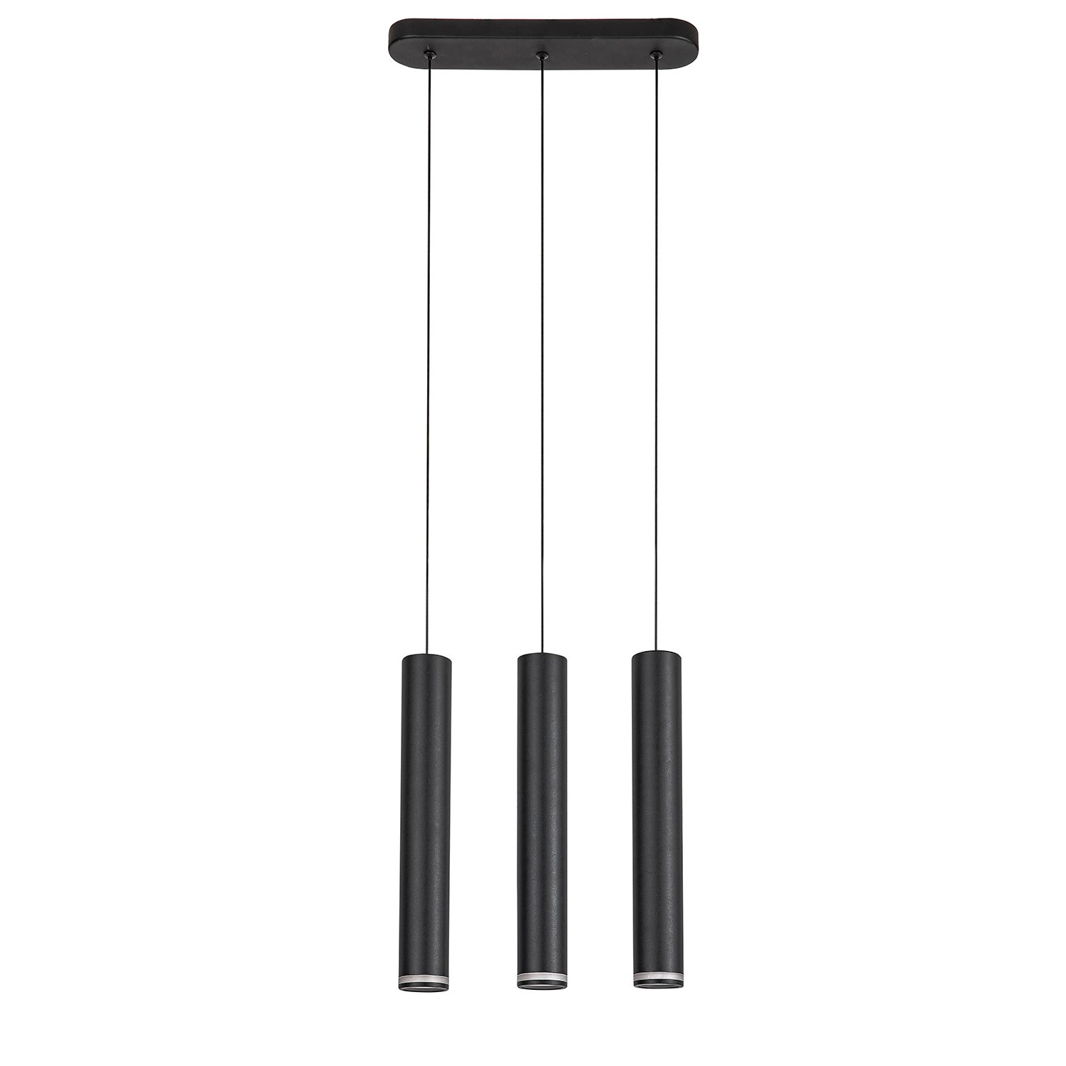 Rabalux Lampa wisząca Senobia 3x35W GU10 czarna