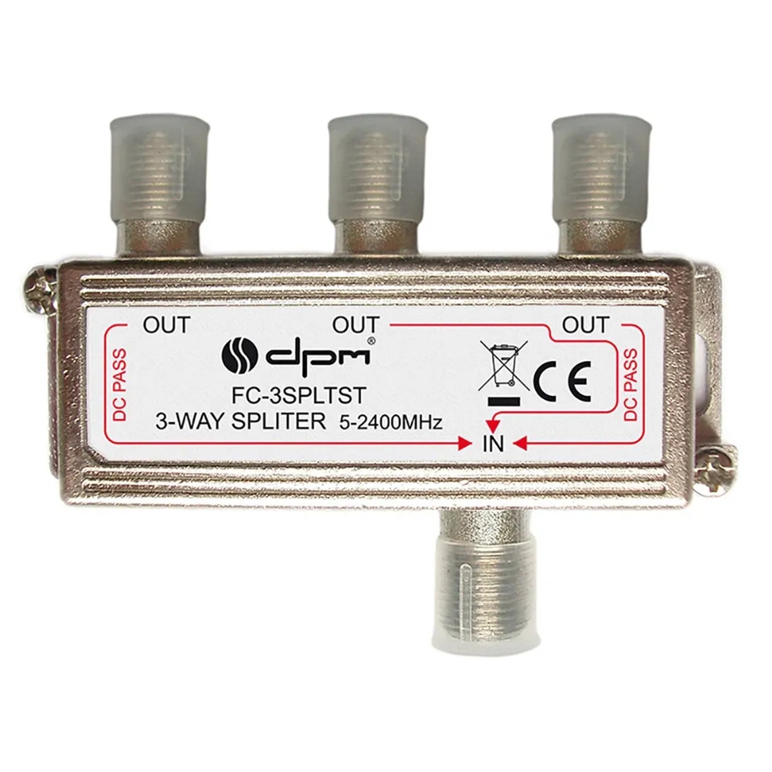 DPM Splitter TV-SAT 3 wyjścia
