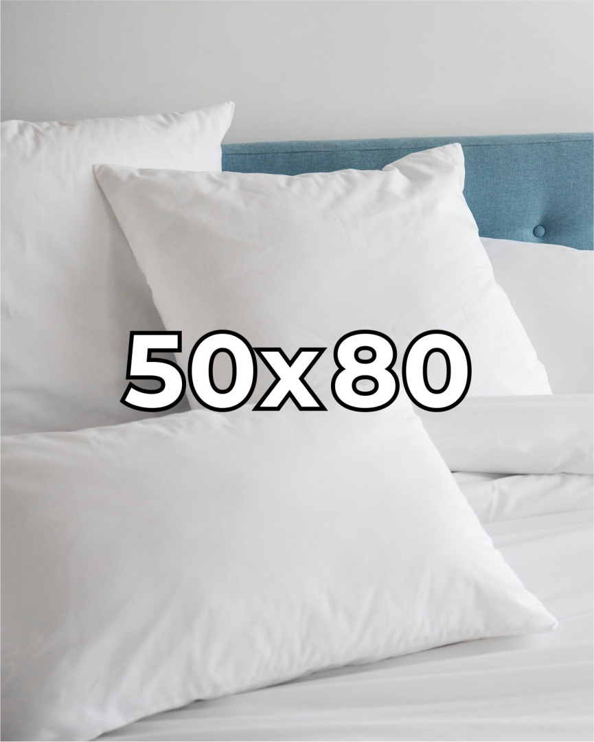 Satynowa poszewka hotelowa na poduszkę 50x80 cm, 100% bawełna