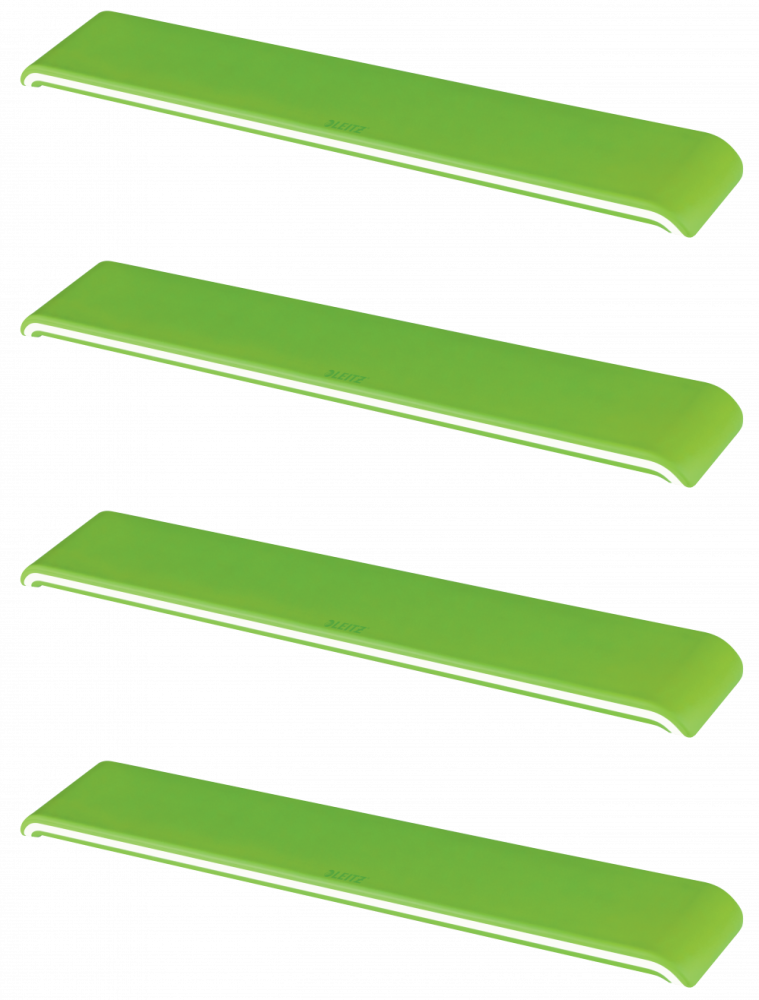 4x Podkładka pod nadgarstki Leitz Ergo WOW, zielony