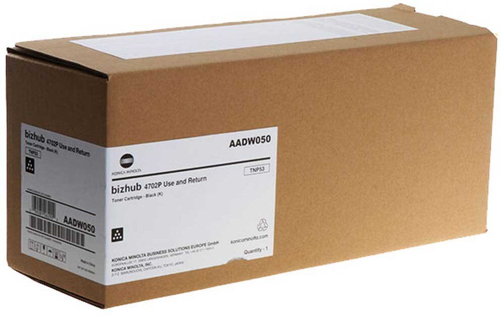 Toner Konica Minolta AADW050 (TNP-53), 25000 stron, black (czarny)