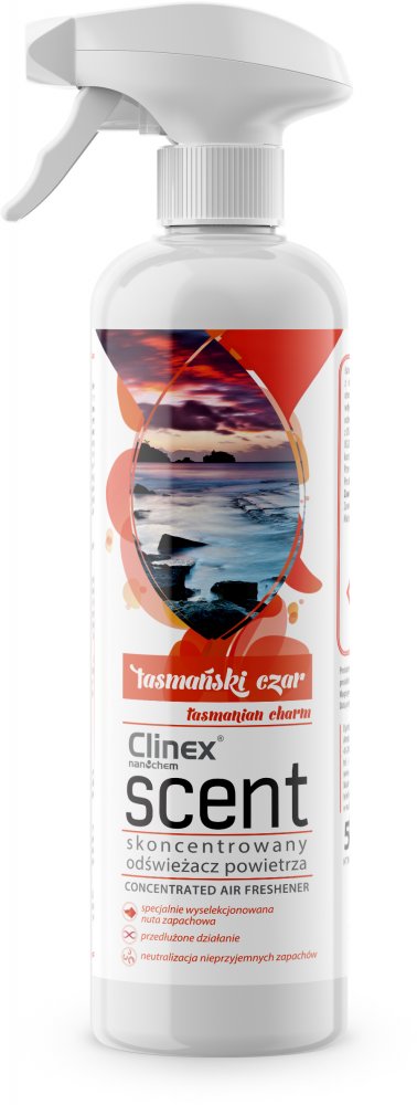 Odświeżacz powietrza Clinex Scent, tasmański czar, 500ml
