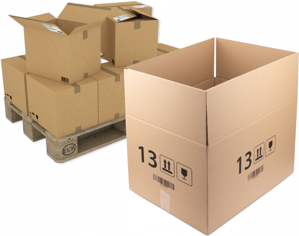 220x Karton klapowy Ofix Economy, 600x400x350mm, brązowy