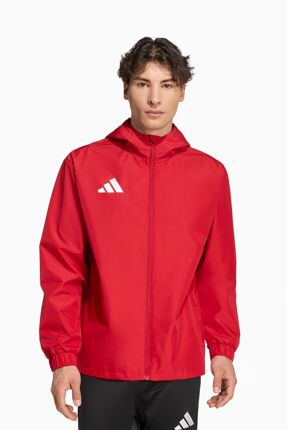 Kurtka adidas Entrada 26 All Weather - Czerwony