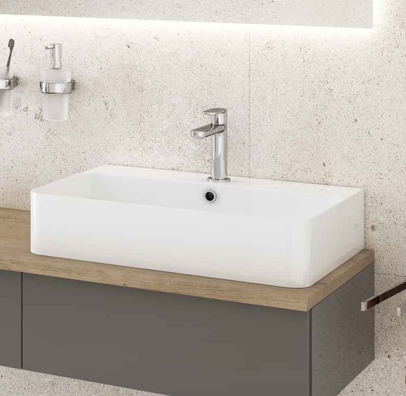 Kronenbach Plana 2.0 bateria umywalkowa stojąca chrom 3092273KBN - Wysyłka w 24h