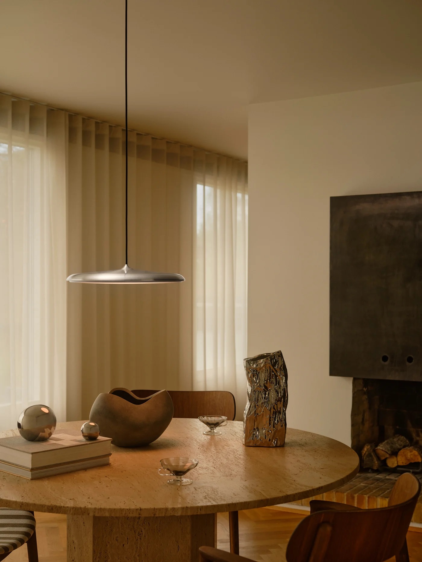 Nordlux Artist lampa wisząca 1x25 W stal nierdzewna 2420223034