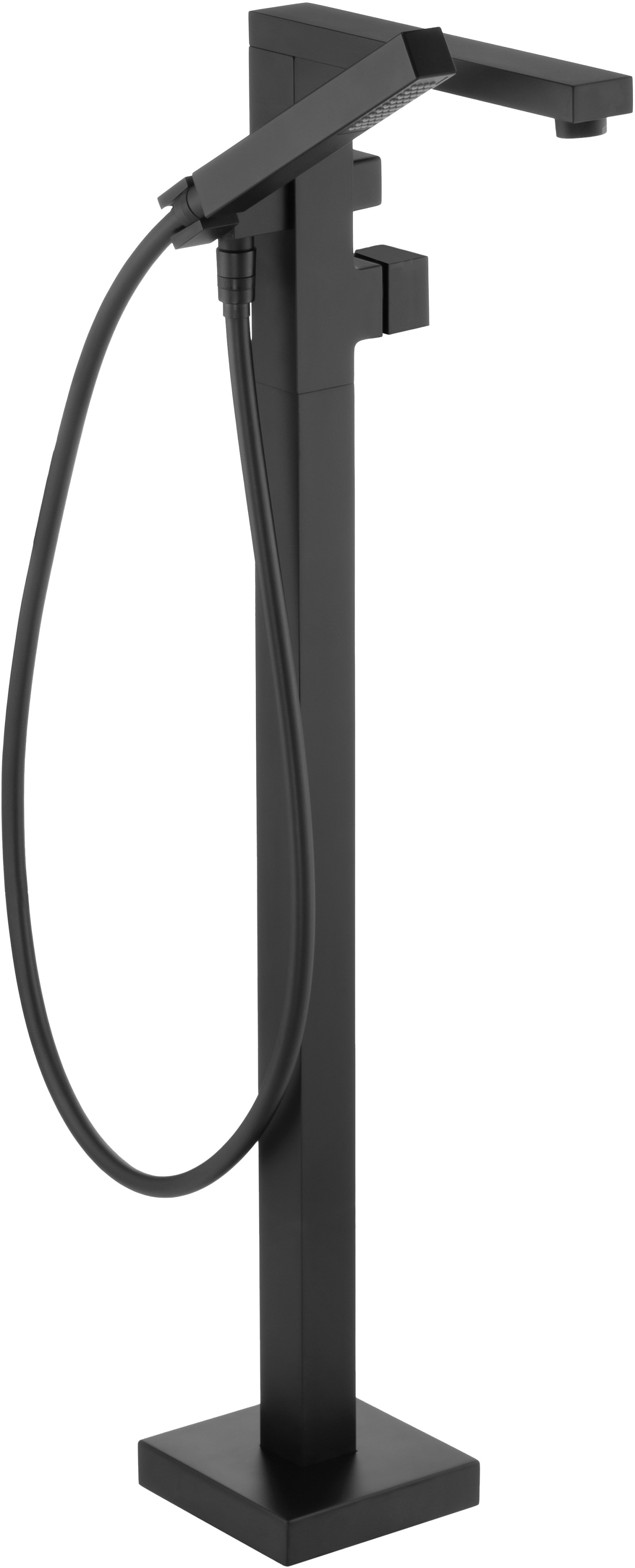 Deante Hiacynt bateria wannowo-prysznicowa wolnostojąca czarna BQH_N17M - Wysyłka w 24h