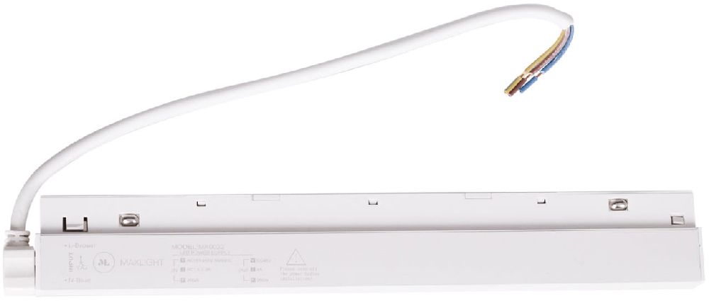 MaxLight Magnetic zasilacz szynowy 100 W biały MA0022