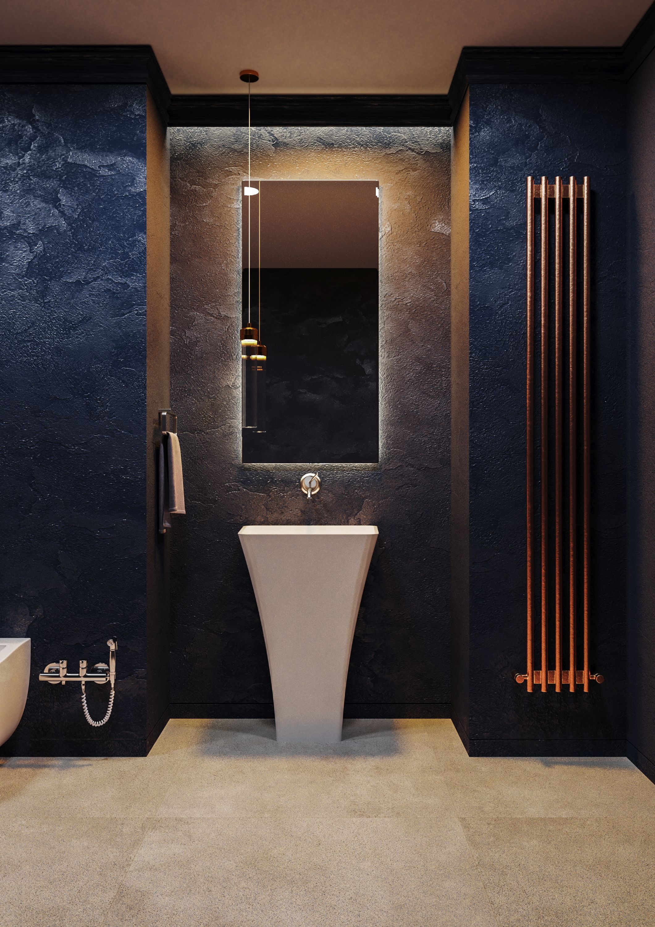 Miraggio Sunny umywalka 60x45 cm wolnostojąca biały połysk 0001249