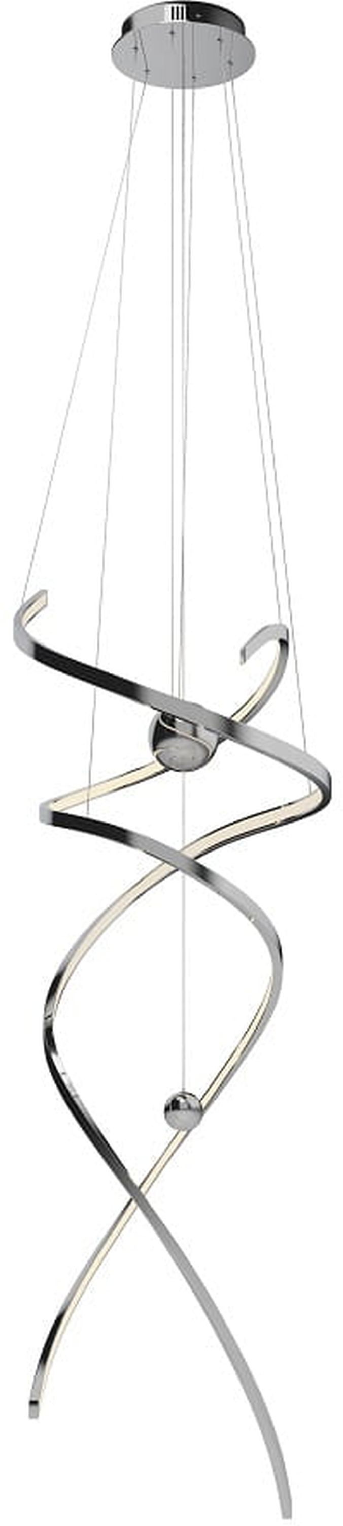 MaxLight Ritz lampa wisząca 1x100W LED chrom P0482D