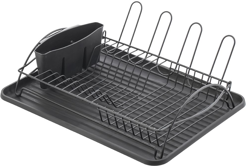 Kuchinox Verona suszarka do naczyń 43x31,5x11 cm czarny EKC702A - Wysyłka w 24h