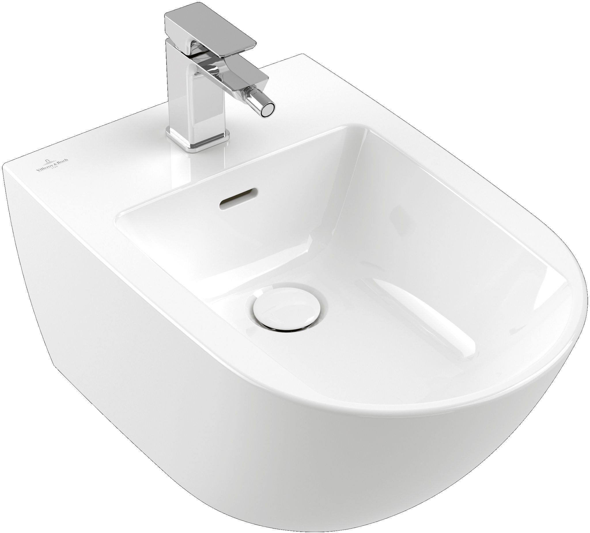 Villeroy & Boch Subway 3.0 bidet wiszący CeramicPlus stone white 447000RW