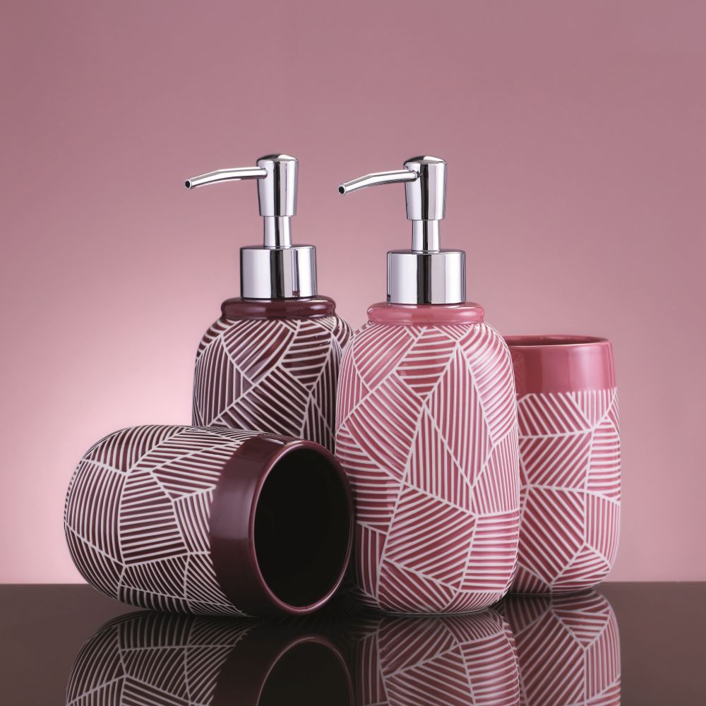 Kleine Wolke Serena szczotka toaletowa stojąca bordowa 8642436856 - Wysyłka w 24h