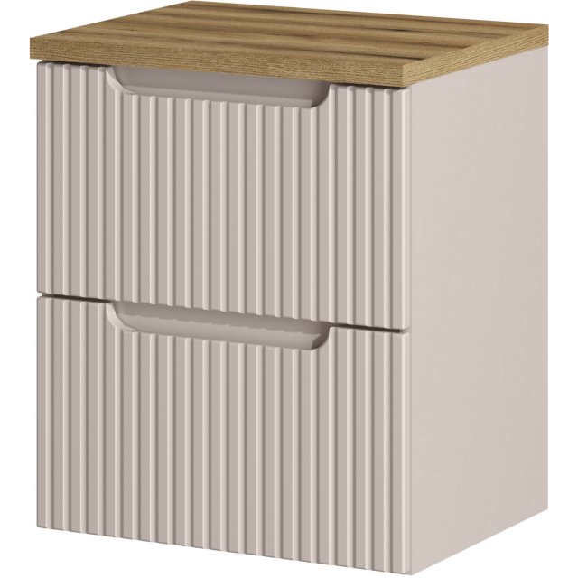 COMAD Szafka podumywalkowa NOVA CASHMERE z blatem OAK 50 cm