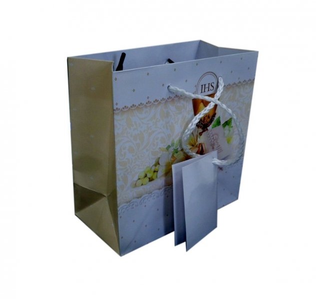 Ozdobne opakowanie, torebka na prezent 26x32 wz. Komunia 2