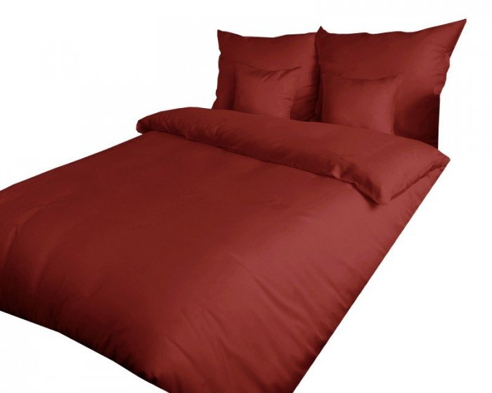 Pościel satynowa DARYMEX kolekcja Satynlove 160x200 wz. bordo 20053