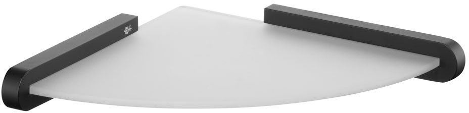 Darmowa Dostawa - Półka 24 cm BISK Futura black 02956